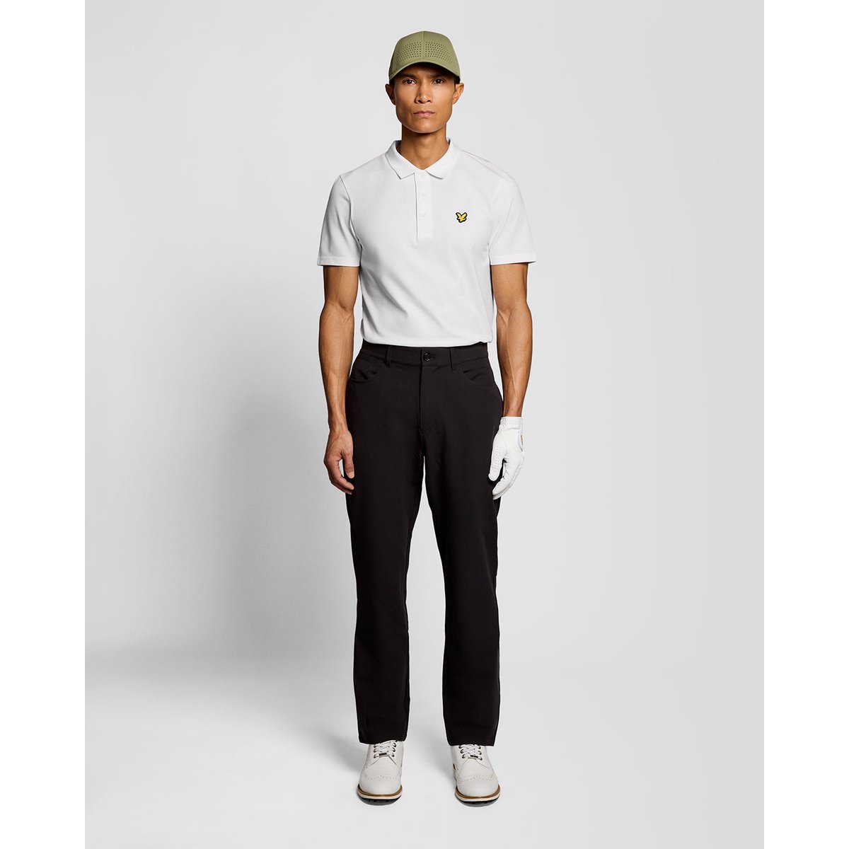 Polo technique blanc, LYLE & SCOTT