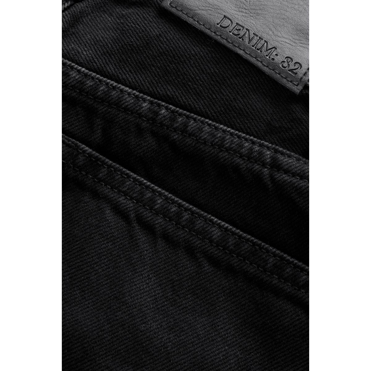 Jean mom droit noir, NEXT