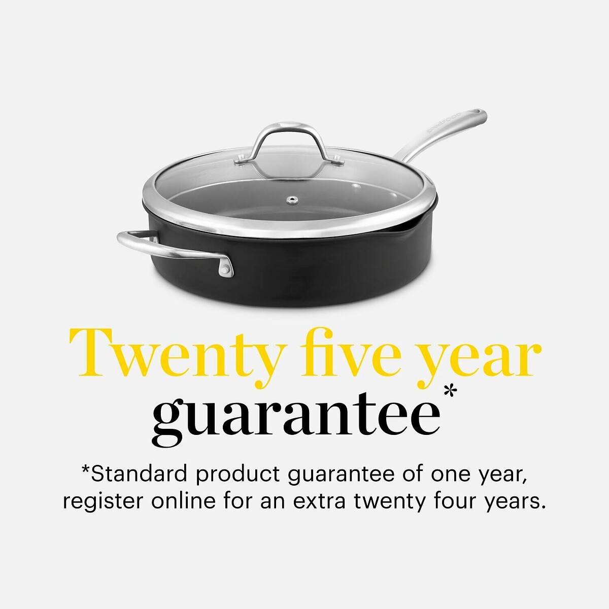 28cm Hard Anodized Multi-Pan with Lid black, GOOD FOOD BY TOWER