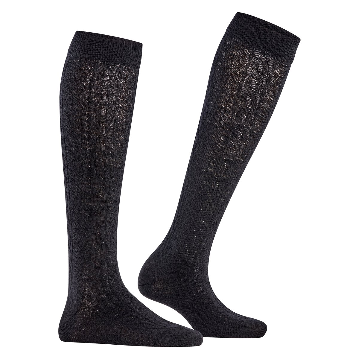 Mi-bas Declivity noir, FALKE