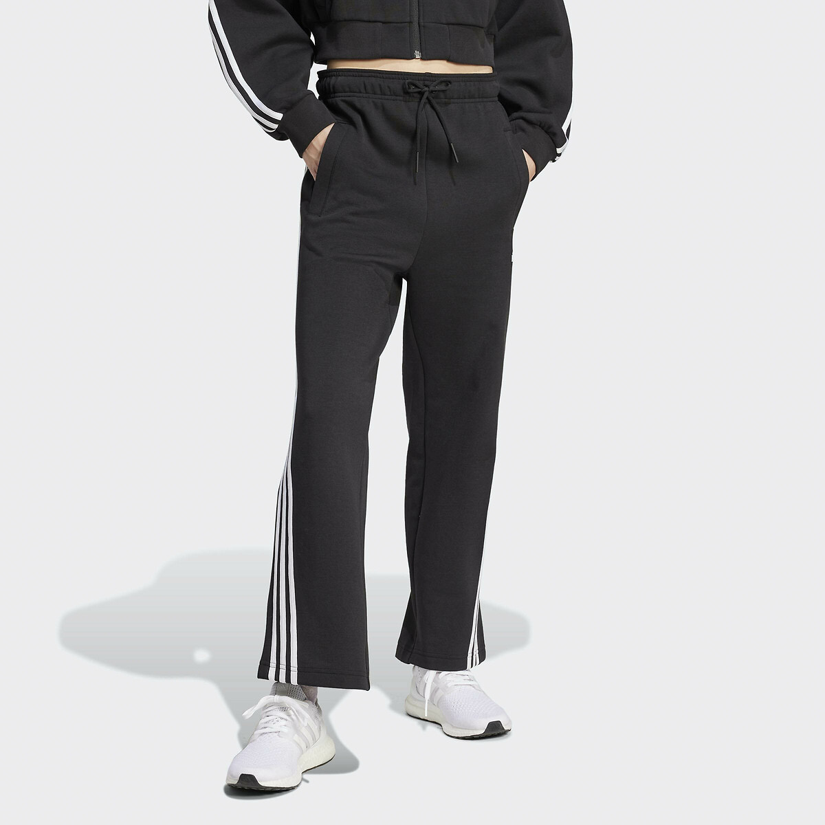 Pantalon droit à 3 bandes Future Icons noir, ADIDAS SPORTSWEAR