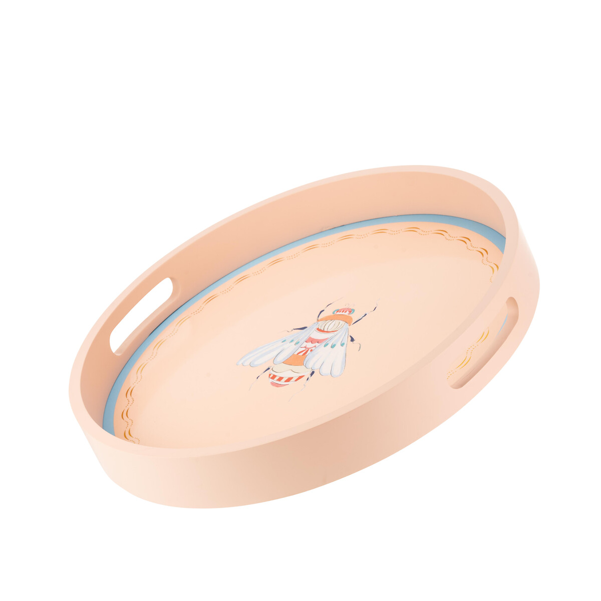Round Bee Drinks Tray multi-coloured, YVONNE ELLEN