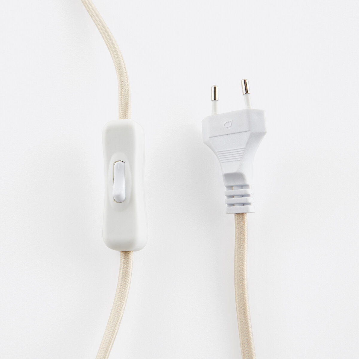 Lampe à poser céramique et lin, Dehen ecru, LA REDOUTE INTERIEURS