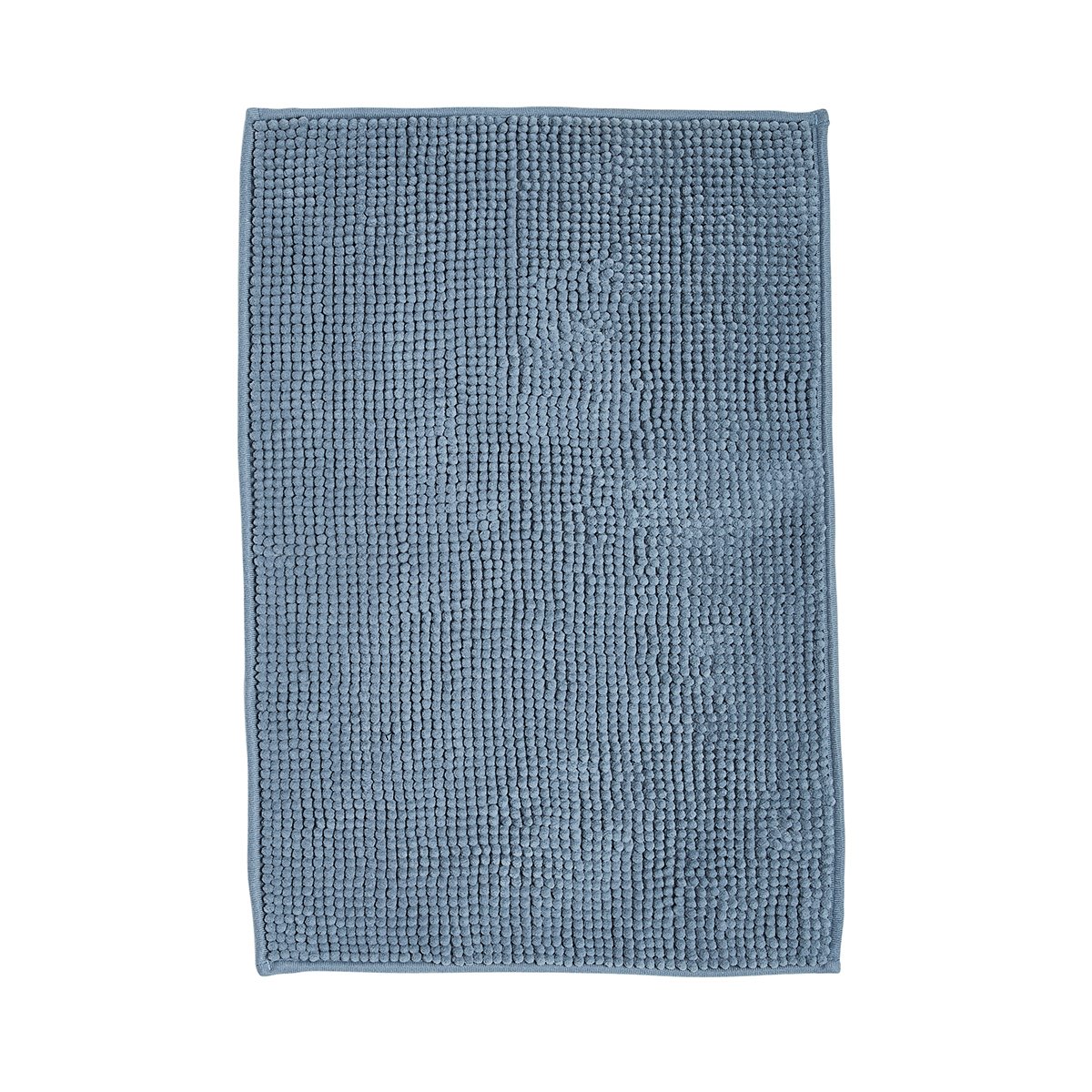 Tapis de bain Bubble uni ESSENTIAL bleu ardoise, TODAY