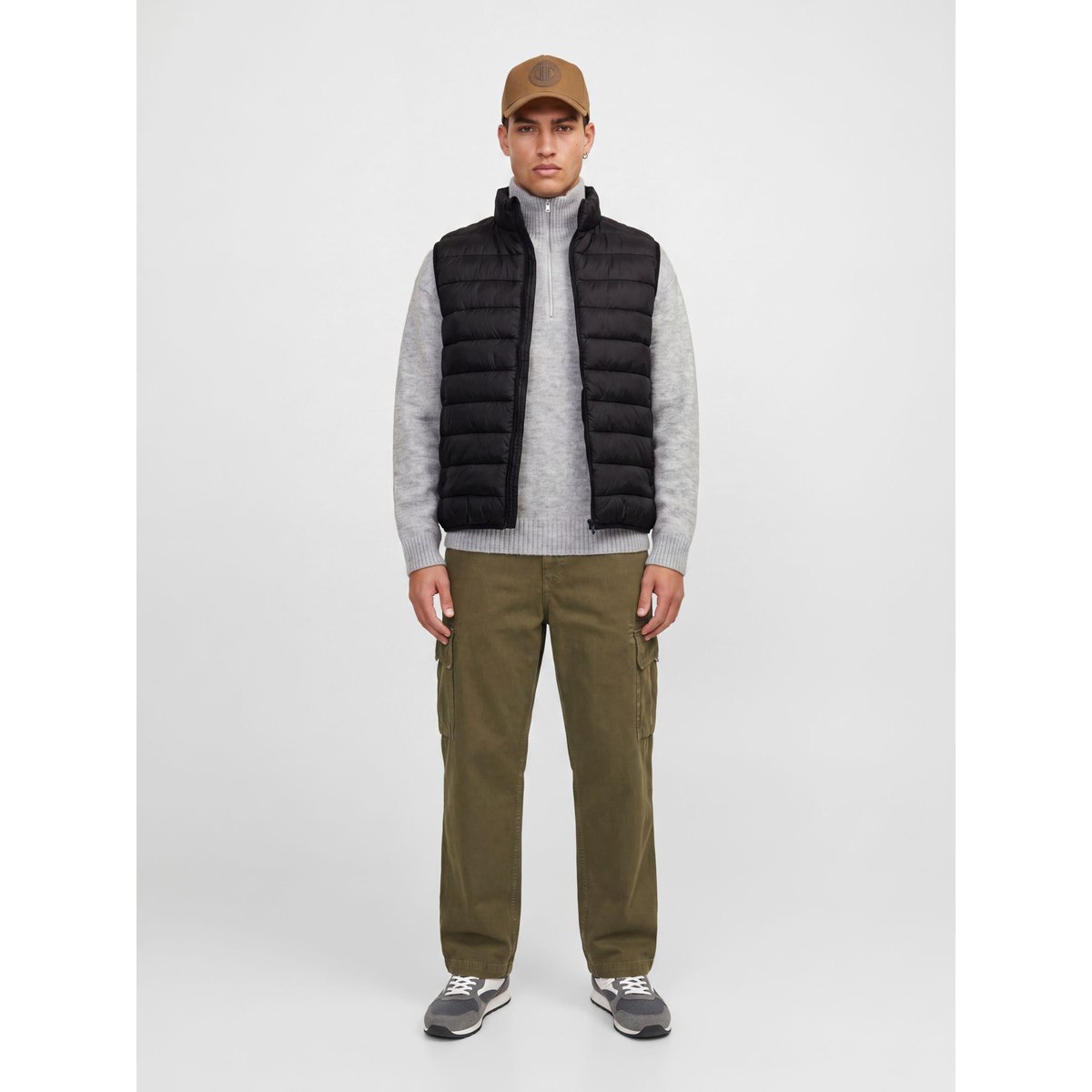 Gilet black 1, JACK & JONES