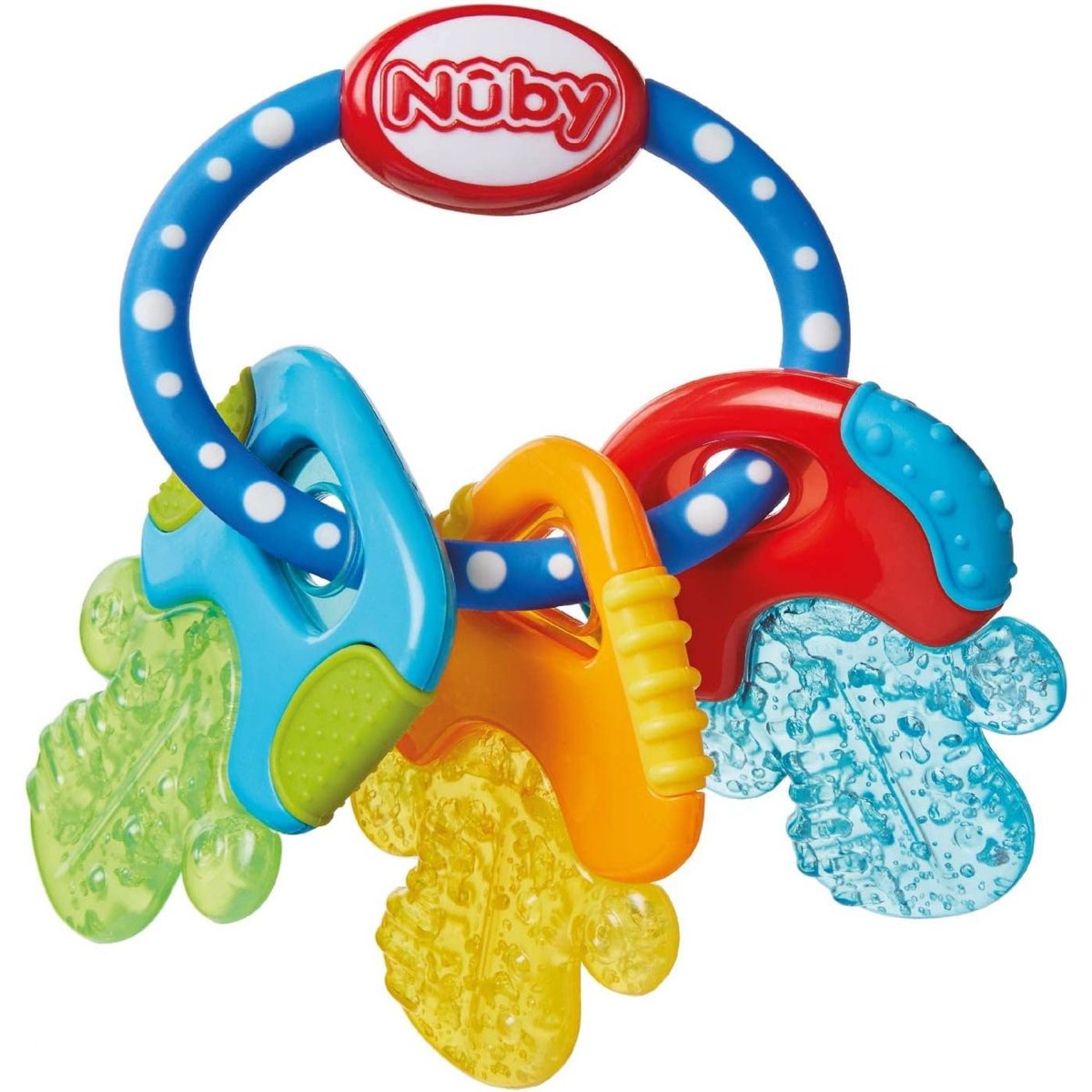 Clés de dentition réfrigérante 4m+ - Nuby multicolore, NUBY