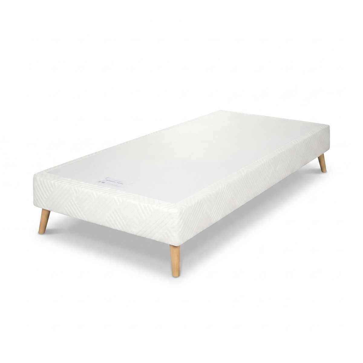 Sommier SIMLAT 2 80X200X15 + PIEDS blanc, SIMMONS