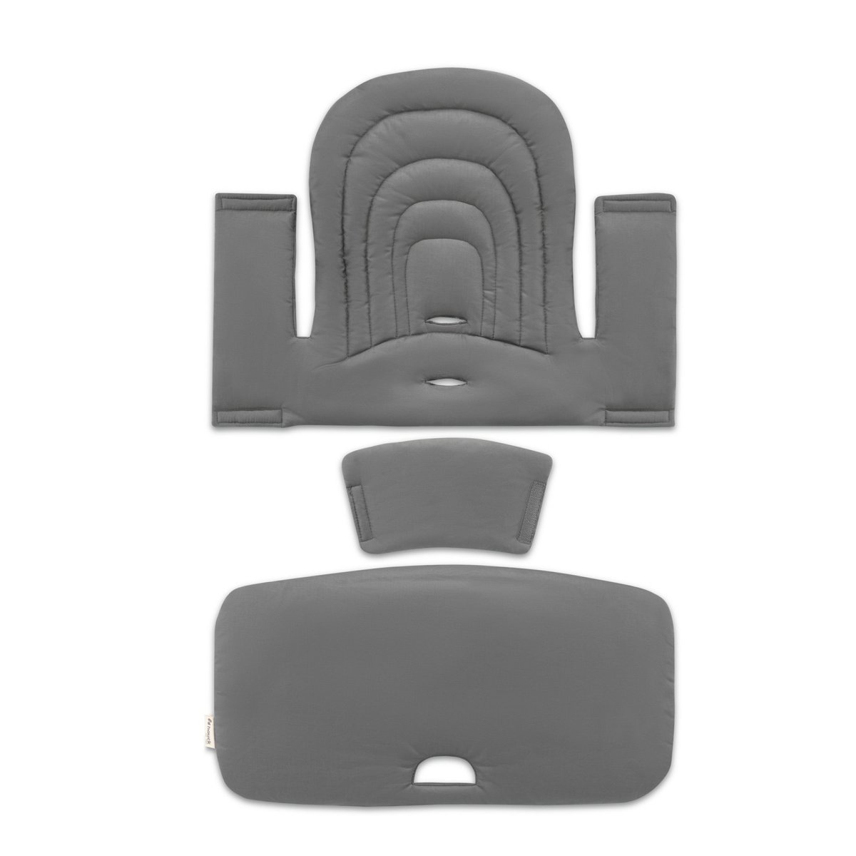 Coussin pour chaise haute Dark Grey vert, HAUCK