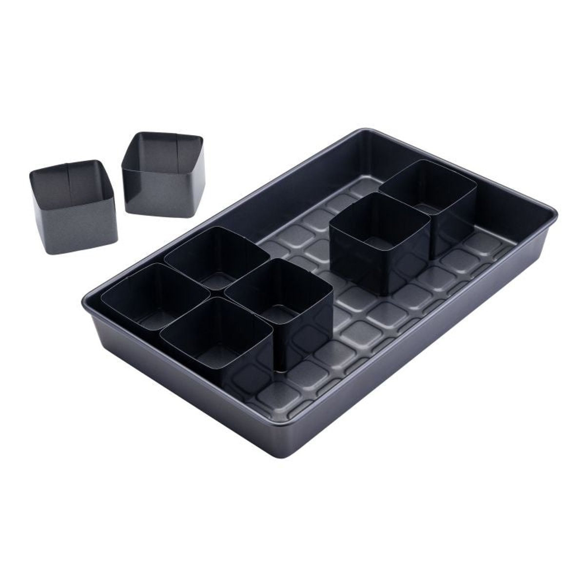Moule à gâteau chiffres et lettres sans PFAS Zenker noir, ZENKER