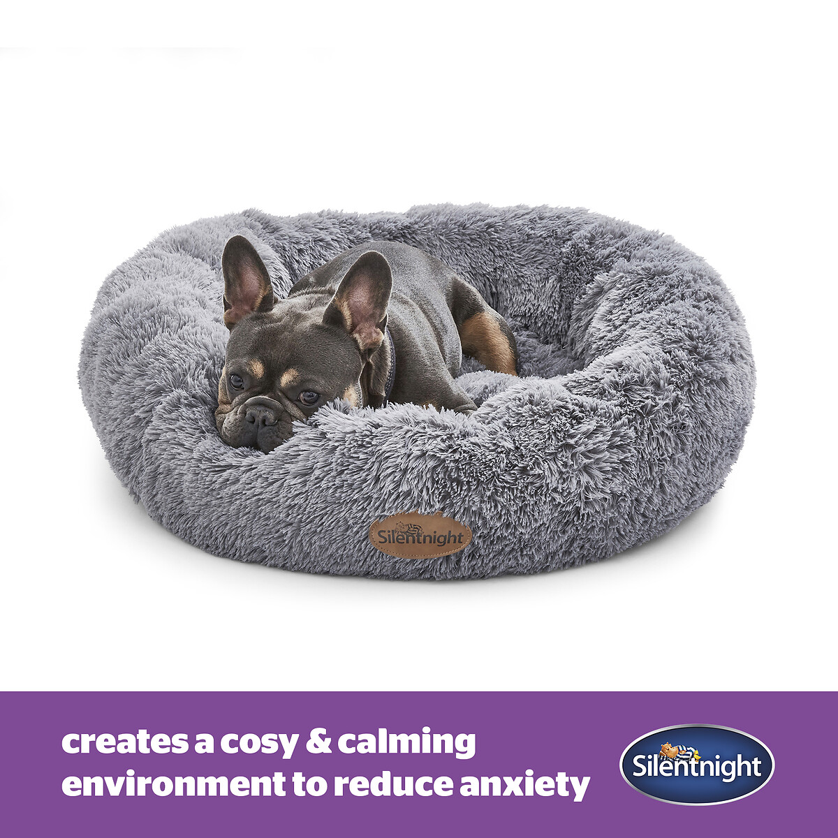 Donut Pet Bed grey, SILENTNIGHT