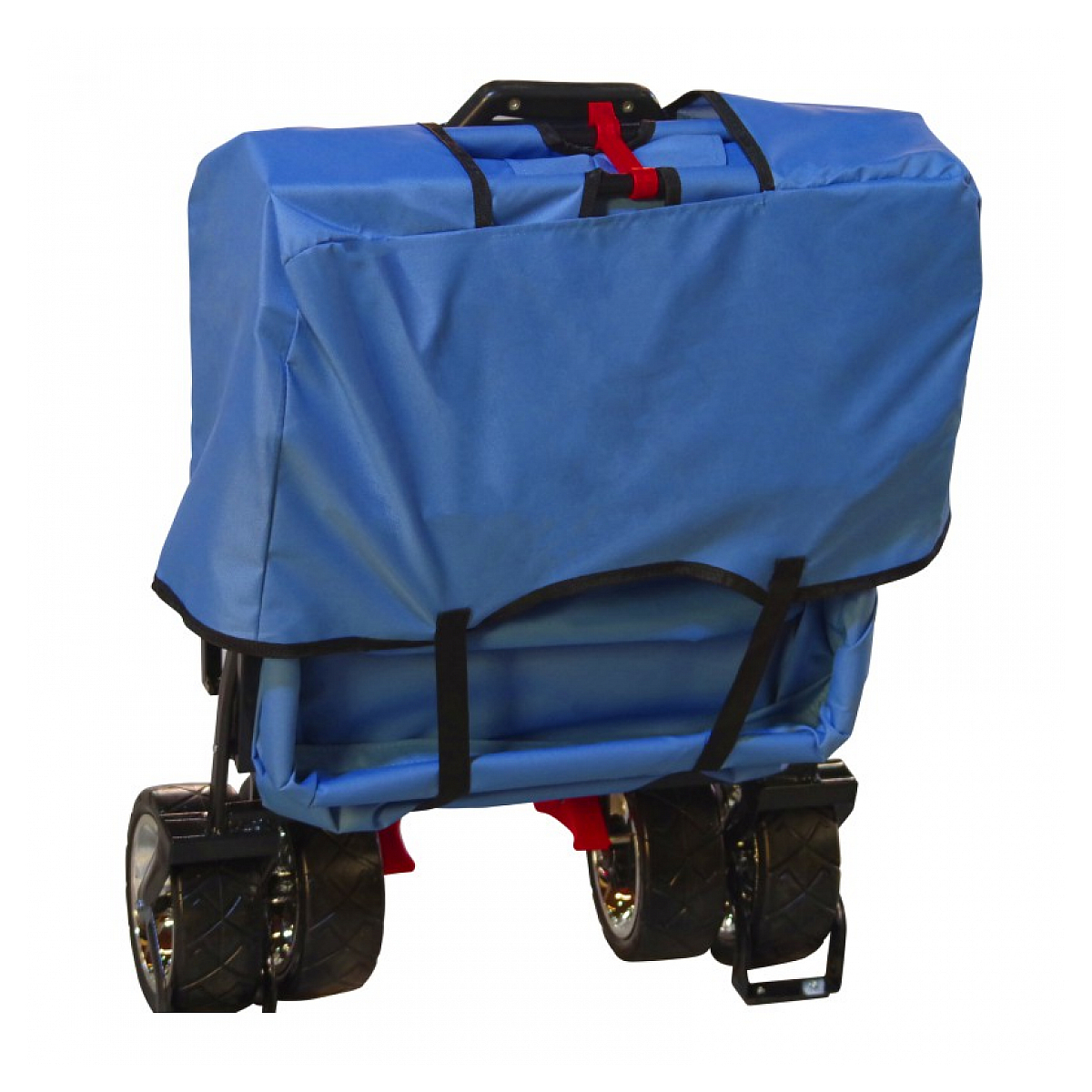 Chariot pliable avec toit bleu AB210 couleur unique, AXI HOUSE