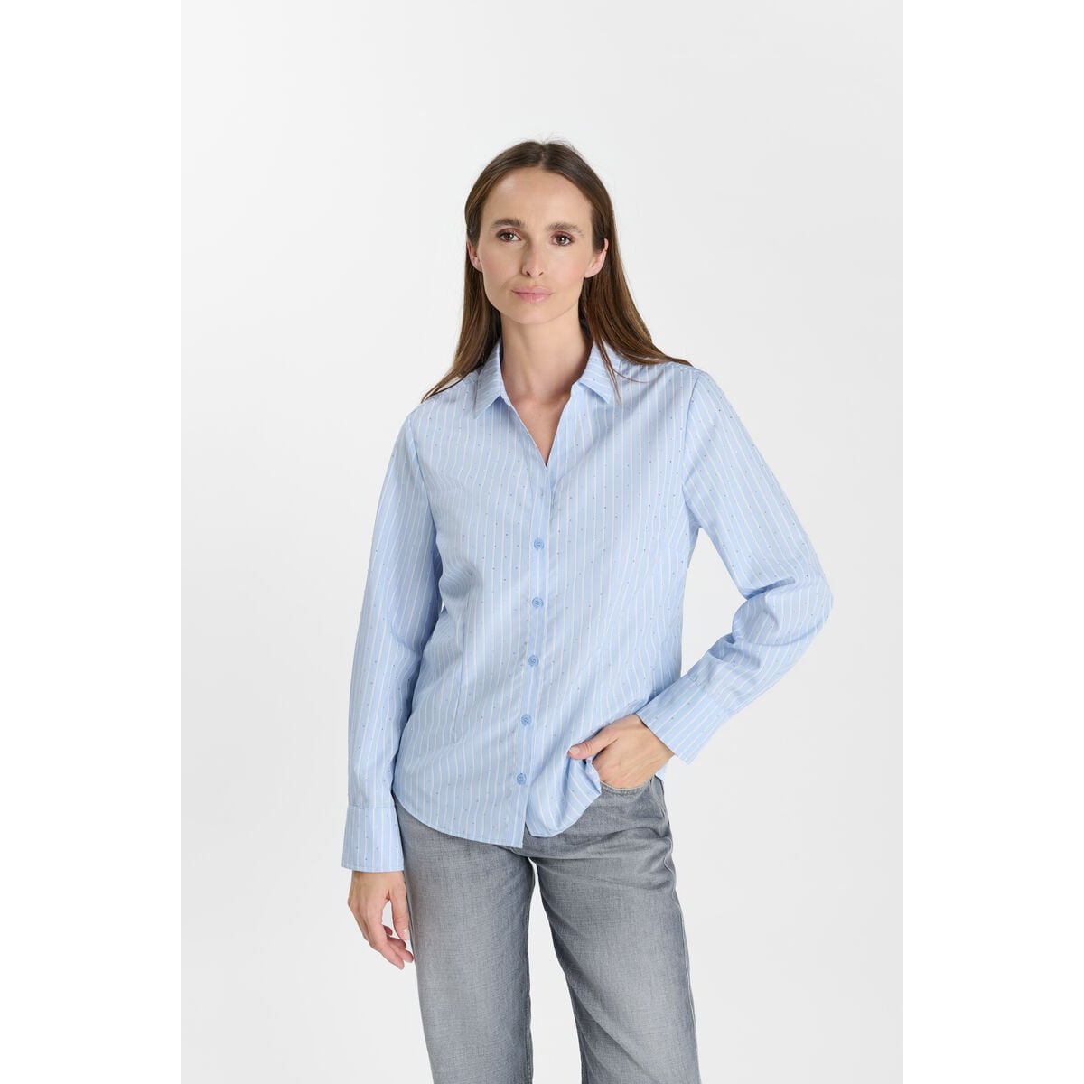 Chemise LUINA blue stripe, LE TEMPS DES CERISES