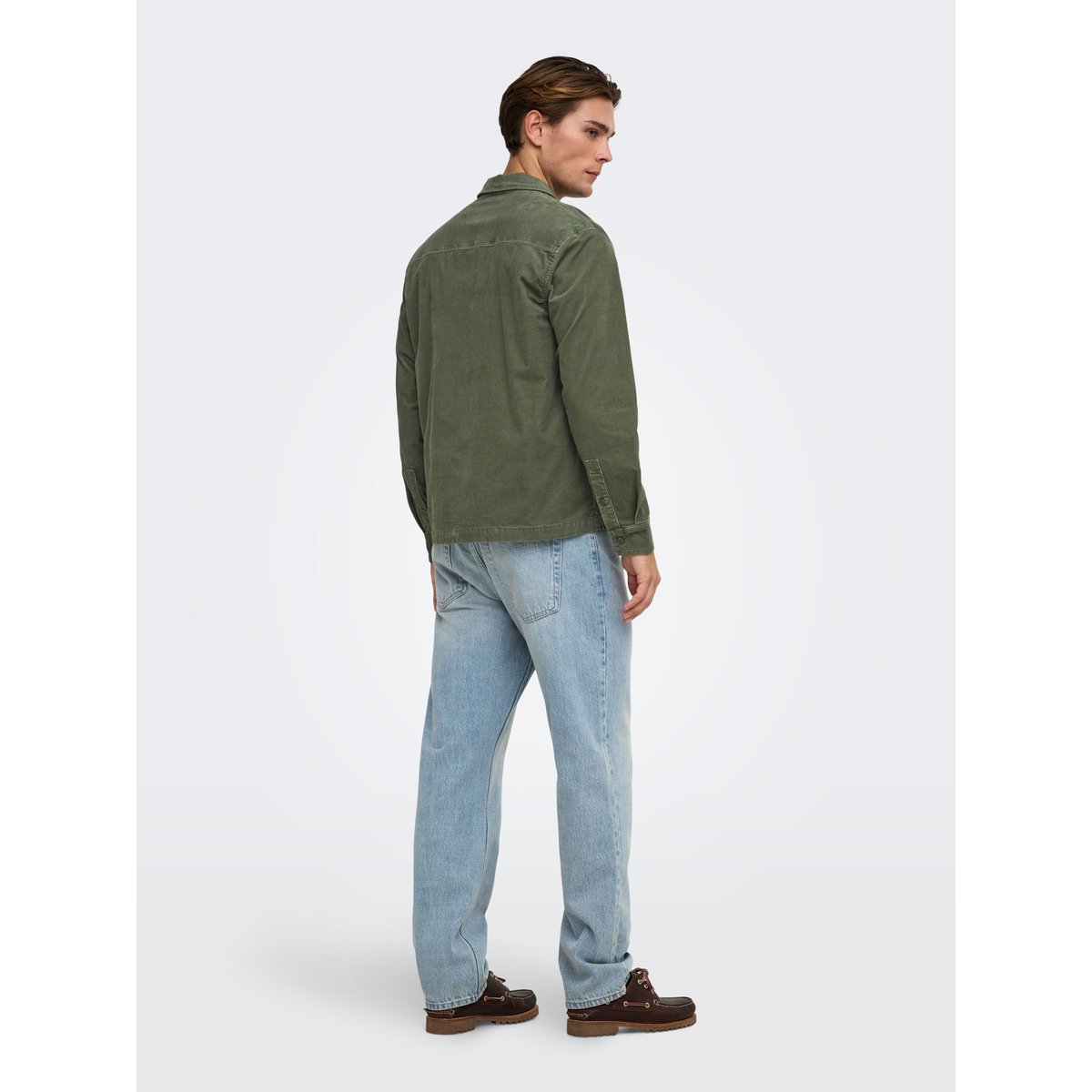 Chemise En Corduroy forest night 1, ONLY & SONS