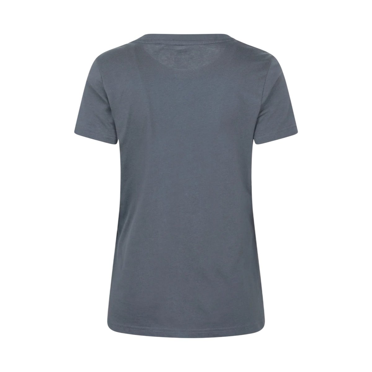 T-shirt motif/style imprimé sur poitrine en coton bio OBAN bleu marine, MOUNTAIN WAREHOUSE