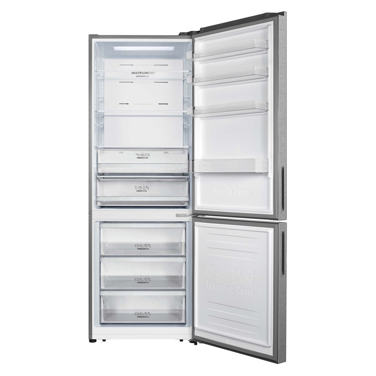 Réfrigérateur combiné NRK720EAXL4 couleur unique, GORENJE