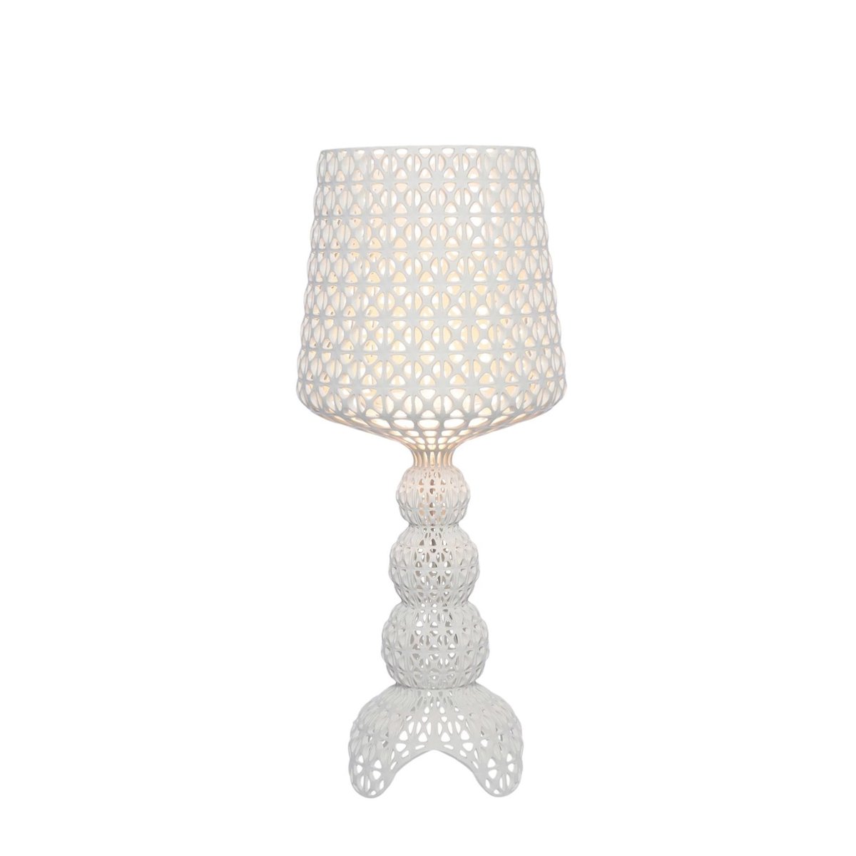 Lampe à poser Polypropylène MINI KABUKI blanc, KARTELL