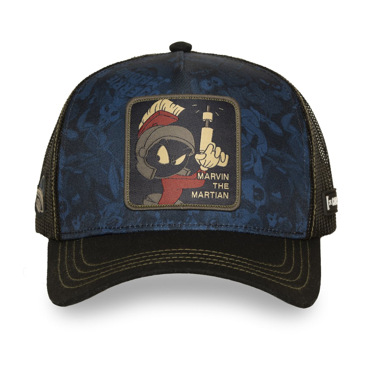 Casquette trucker Looney Tunes bleu/noir/kaki/bordeaux, CAPSLAB