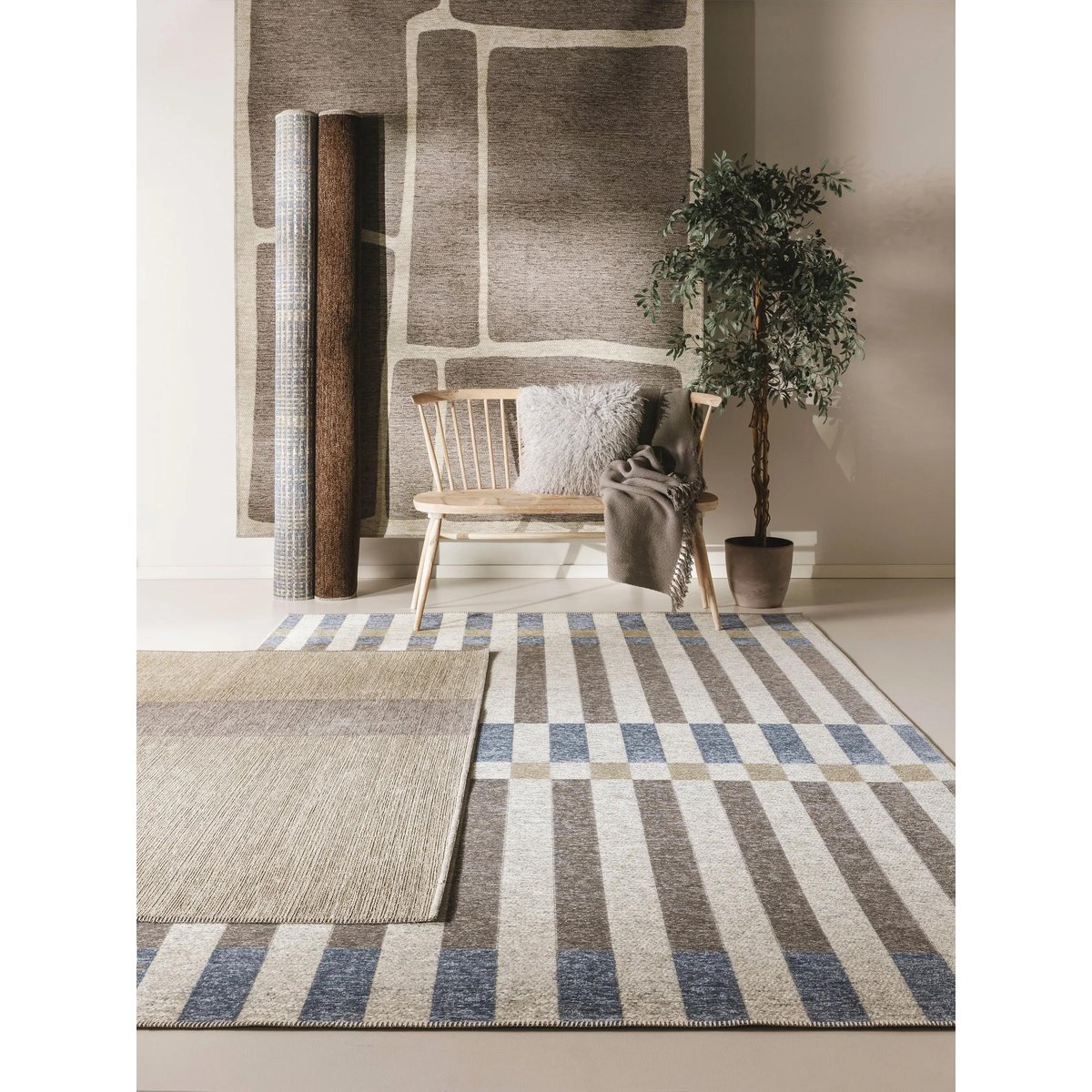 Tapis d'extérieur & intérieur KIANO multicouleur, BENUTA