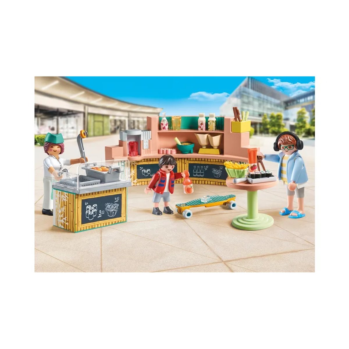 Stand de restauration rapide v019845, PLAYMOBIL