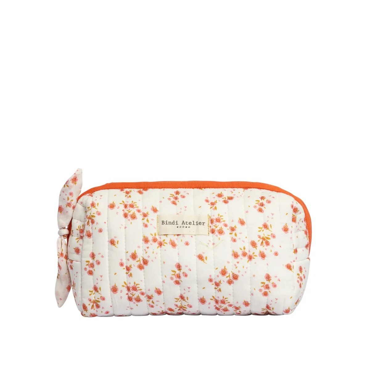 Trousse maquillage en coton Itsi rose petale, BINDI ATELIER