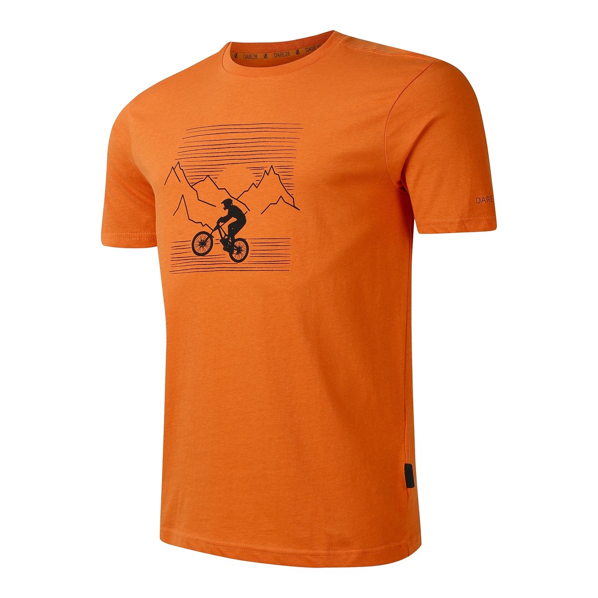 T-shirt motif/style VTT MOVEMENT orange, DARE 2B