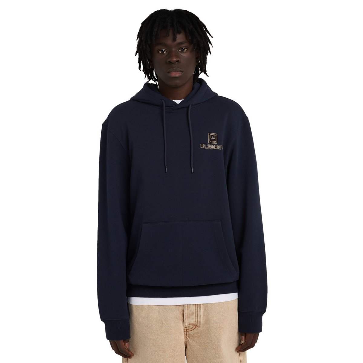 Sweat à capuche INNER WORKINGS bleu eclipse navy, ELEMENT