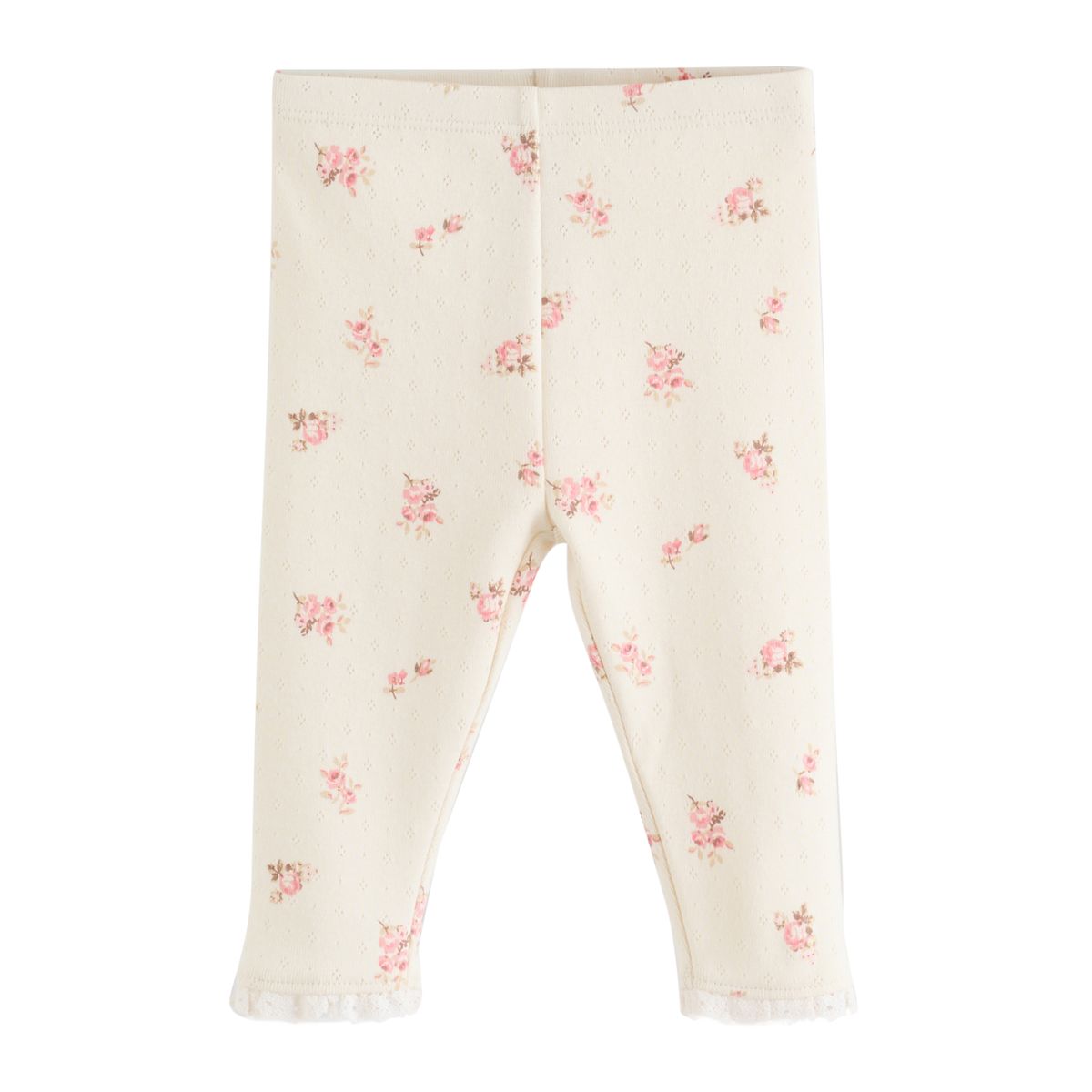 Cardigan bébé, ensemble 3 pièces body fleuri blanc, legging avec maille rose, NEXT