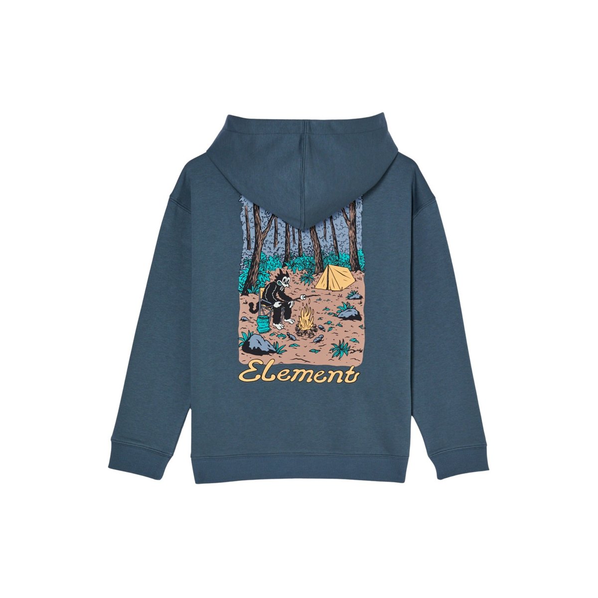 Sweat capuche MARSHMALLO gris dark slate, ELEMENT