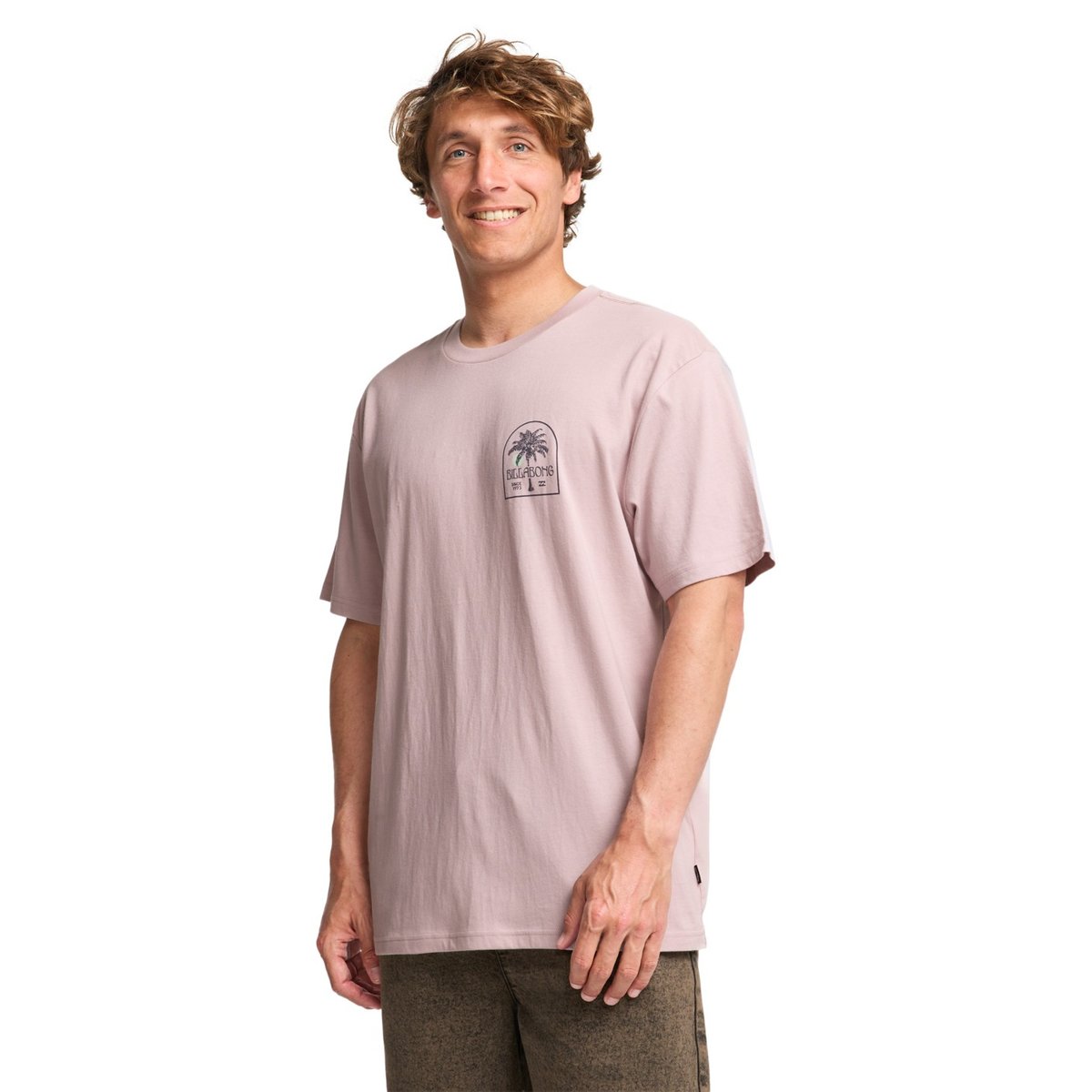 T shirt manches courtes PORTAL PREMIUM violet dusty purple, BILLABONG
