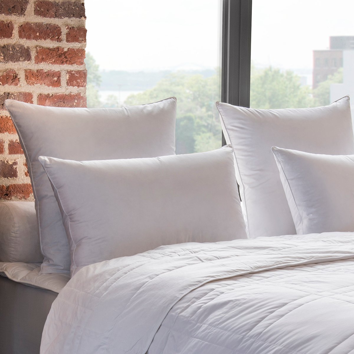 Oreiller Planète - 15% Duvet Oie - FERME blanc, DROUAULT