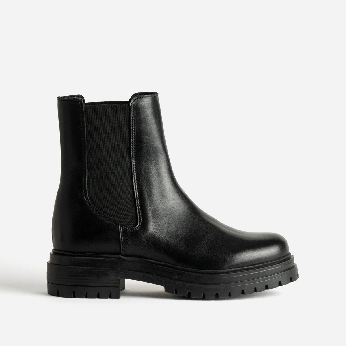 Boots en cuir DJEME noir, ERAM