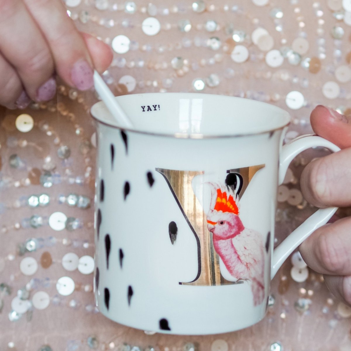 Mug Alphabet Animaux k, YVONNE ELLEN