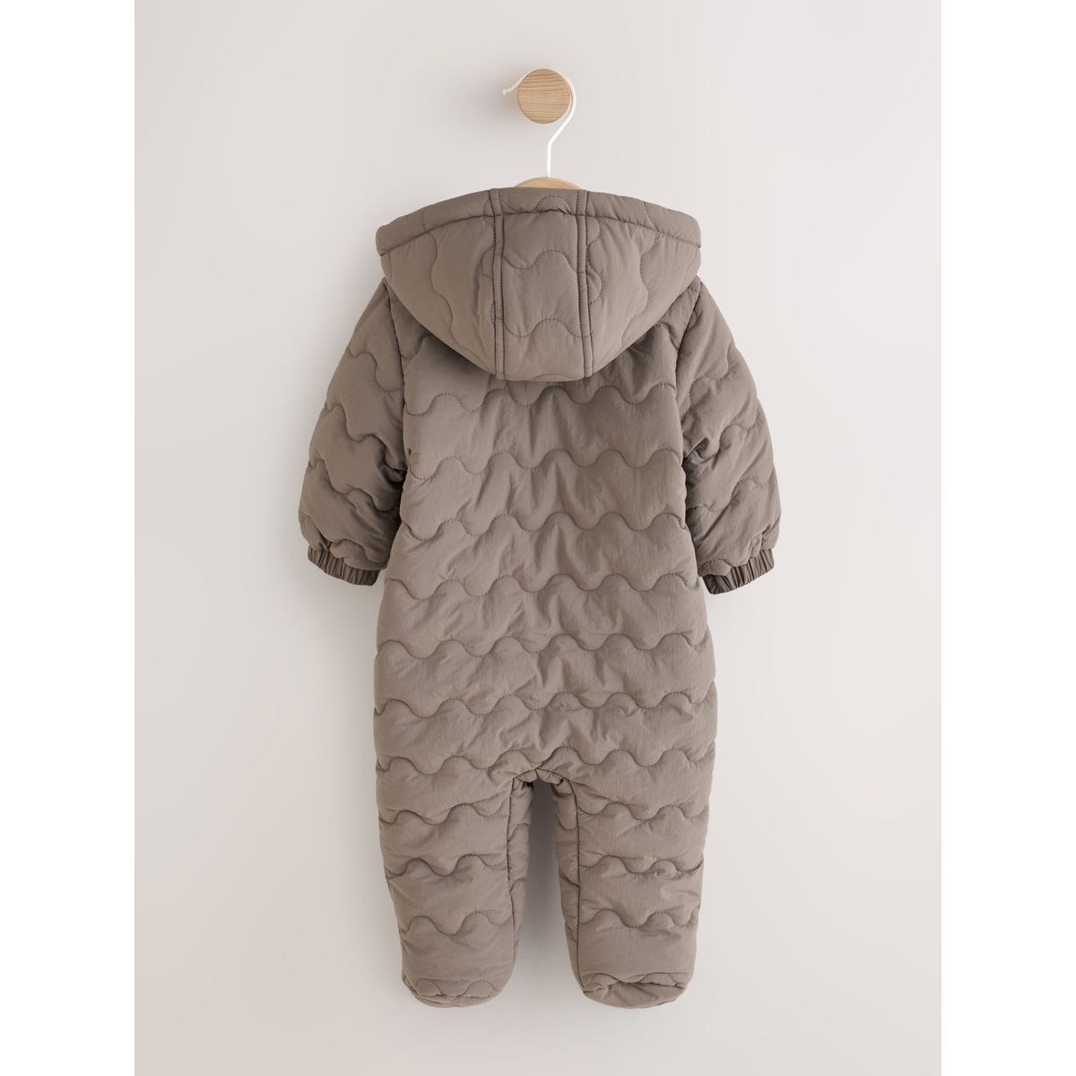 Combinaison grenouillère matelassée bébé marron/naturel, NEXT