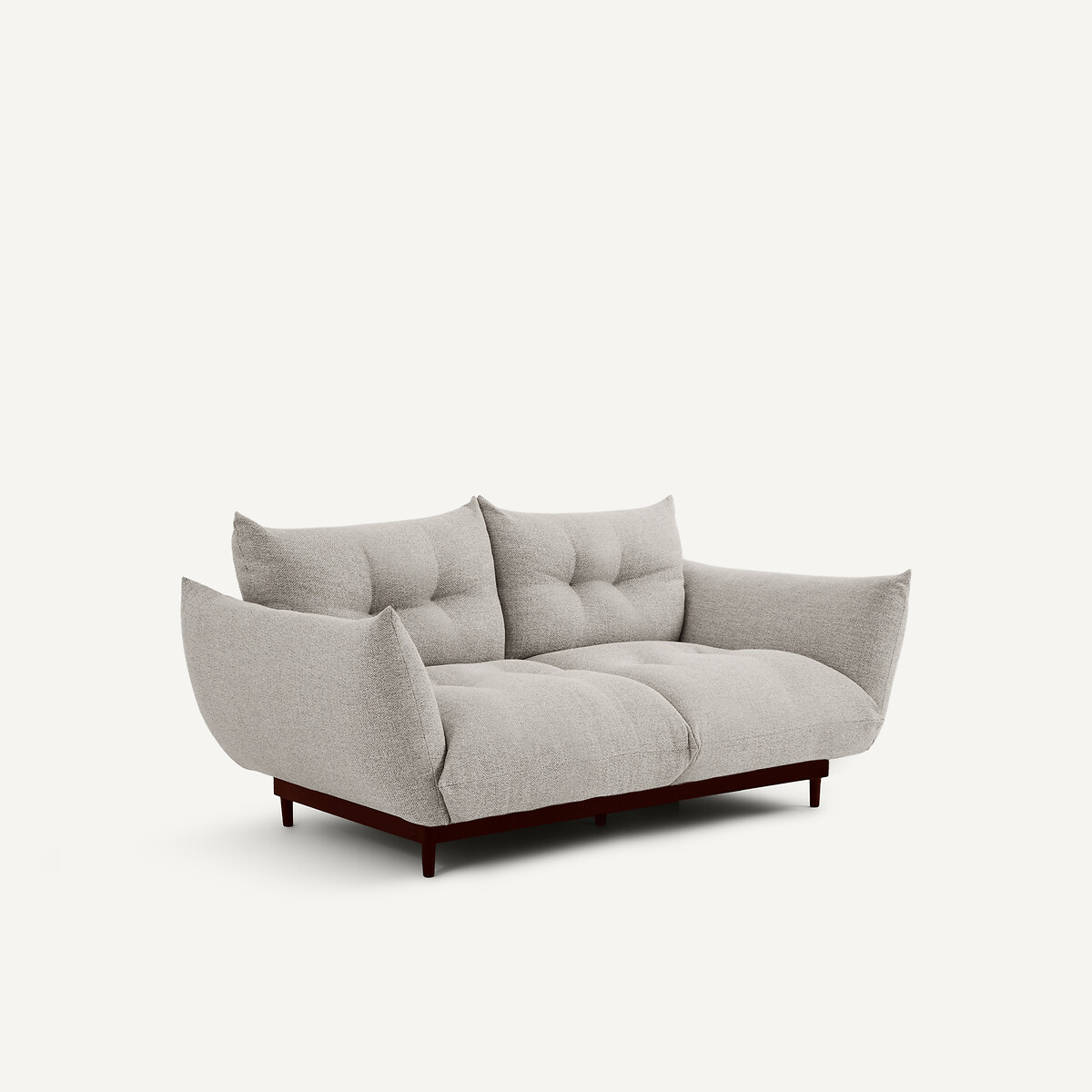 Compacte 3-zitsbank in structuurmix, VITORIA beige   , AM.PM