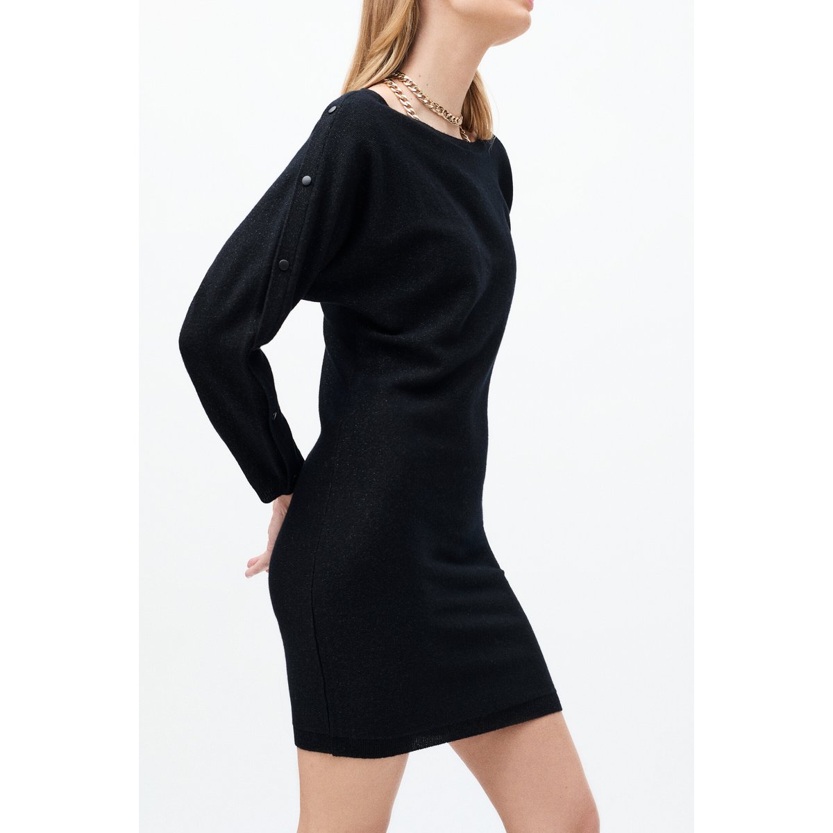 Robe Rmarion noir femme noir, CAROLL