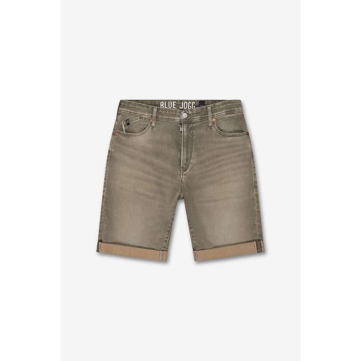 Bermuda short en jeans JOGG OC gris / beige, LE TEMPS DES CERISES