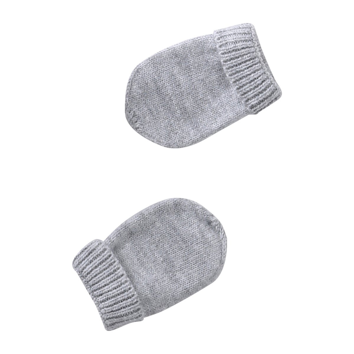 Ensemble bonnet, snood et moufles gris chiné, VERTBAUDET