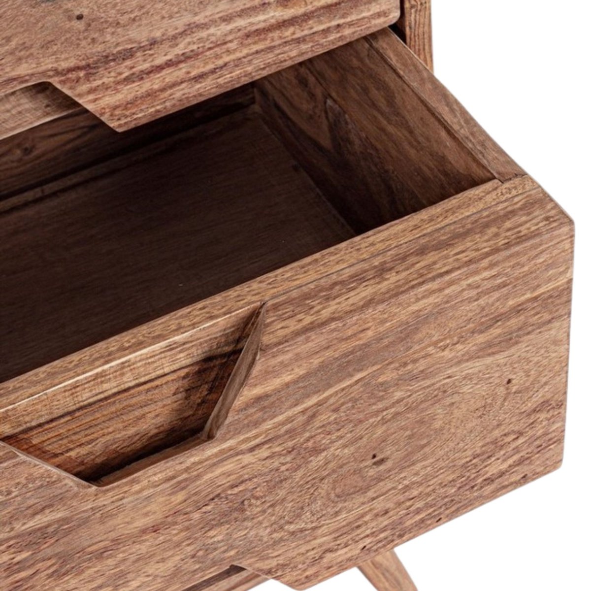 Buffet bas vintage en bois 2 portes et 3 tiroirs L145 - LOCKE bois clair, HELLIN, DEPUIS 1862