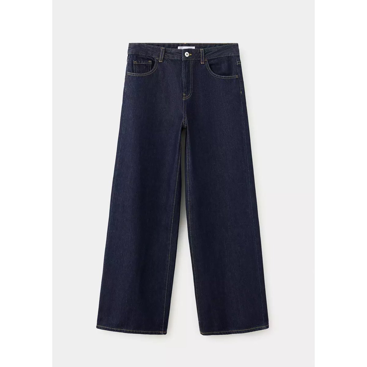 Jean taille haute et taille haute bleu, MANGO TEEN