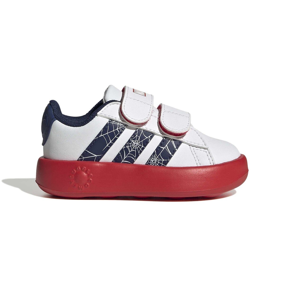 Baskets GRAND COURT SPIDER-MAN blanc/bleu/rouge, ADIDAS SPORTSWEAR