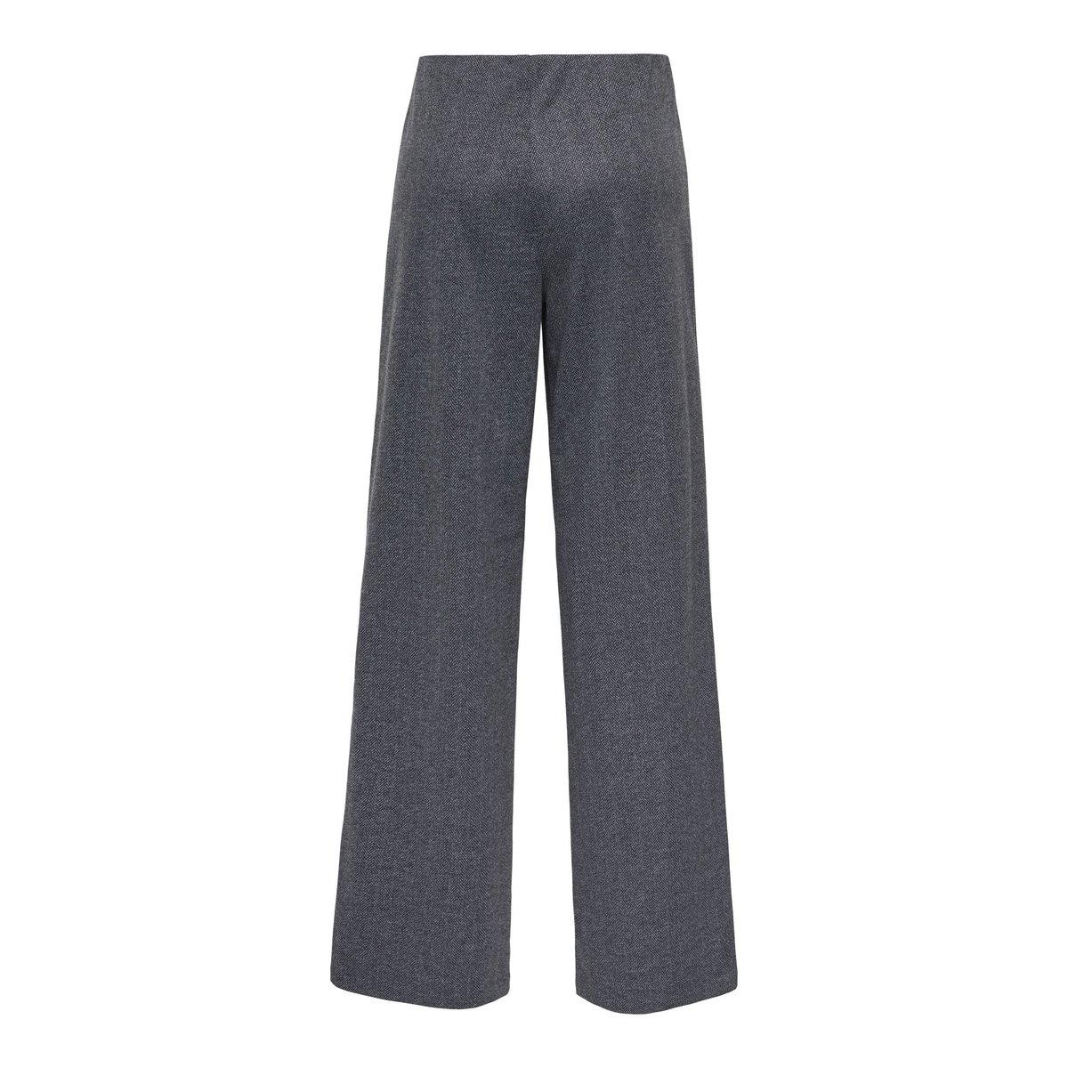 Pantalon À Jambe Large dark grey melange, ONLY