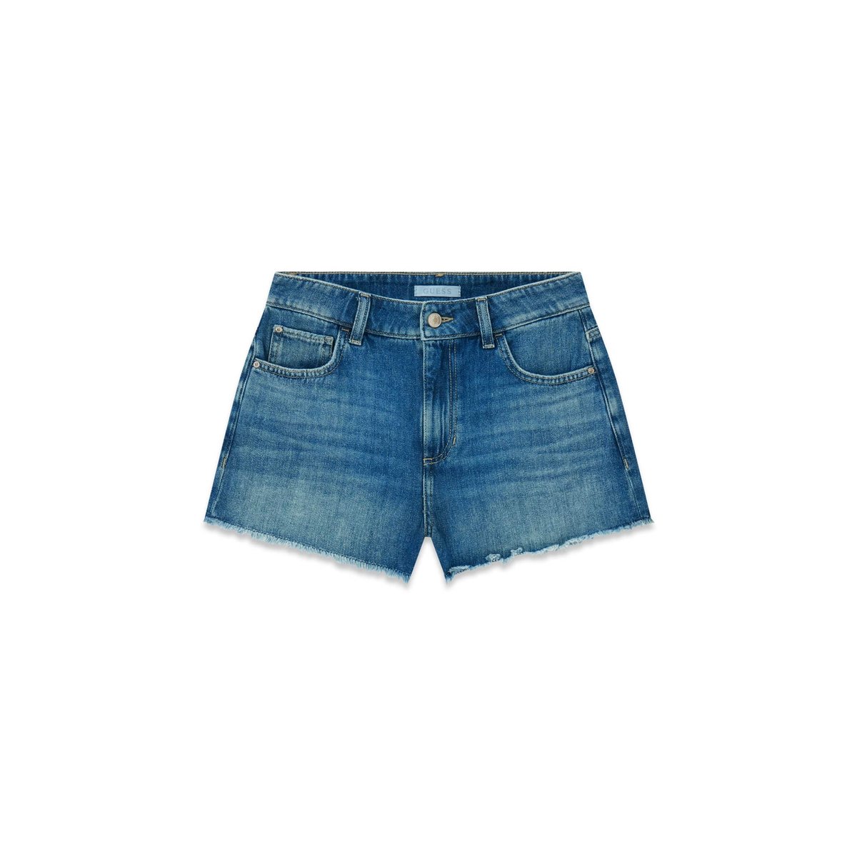 Short En Denim bleu, GUESS