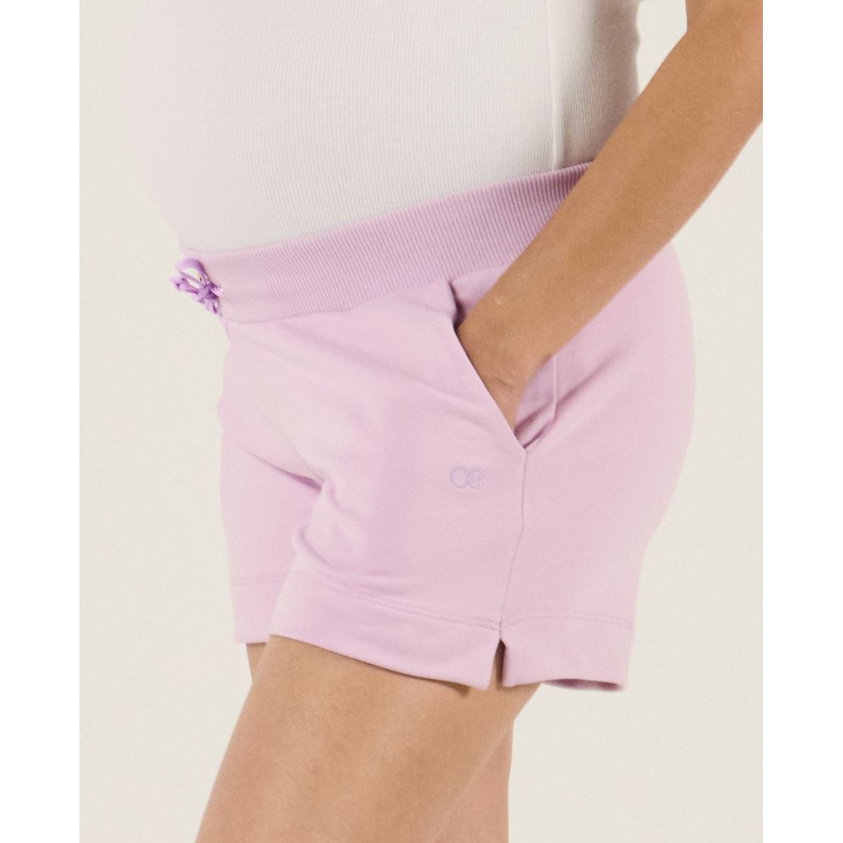 Short de grossesse et d'allaitement Coconut lila, CACHE COEUR