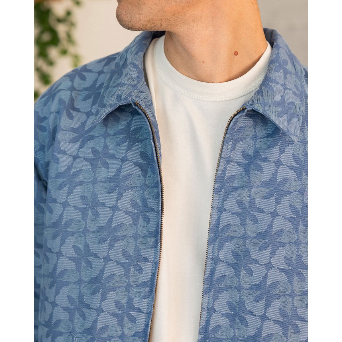 Veste DOURDAN bleu moyen, FAGUO