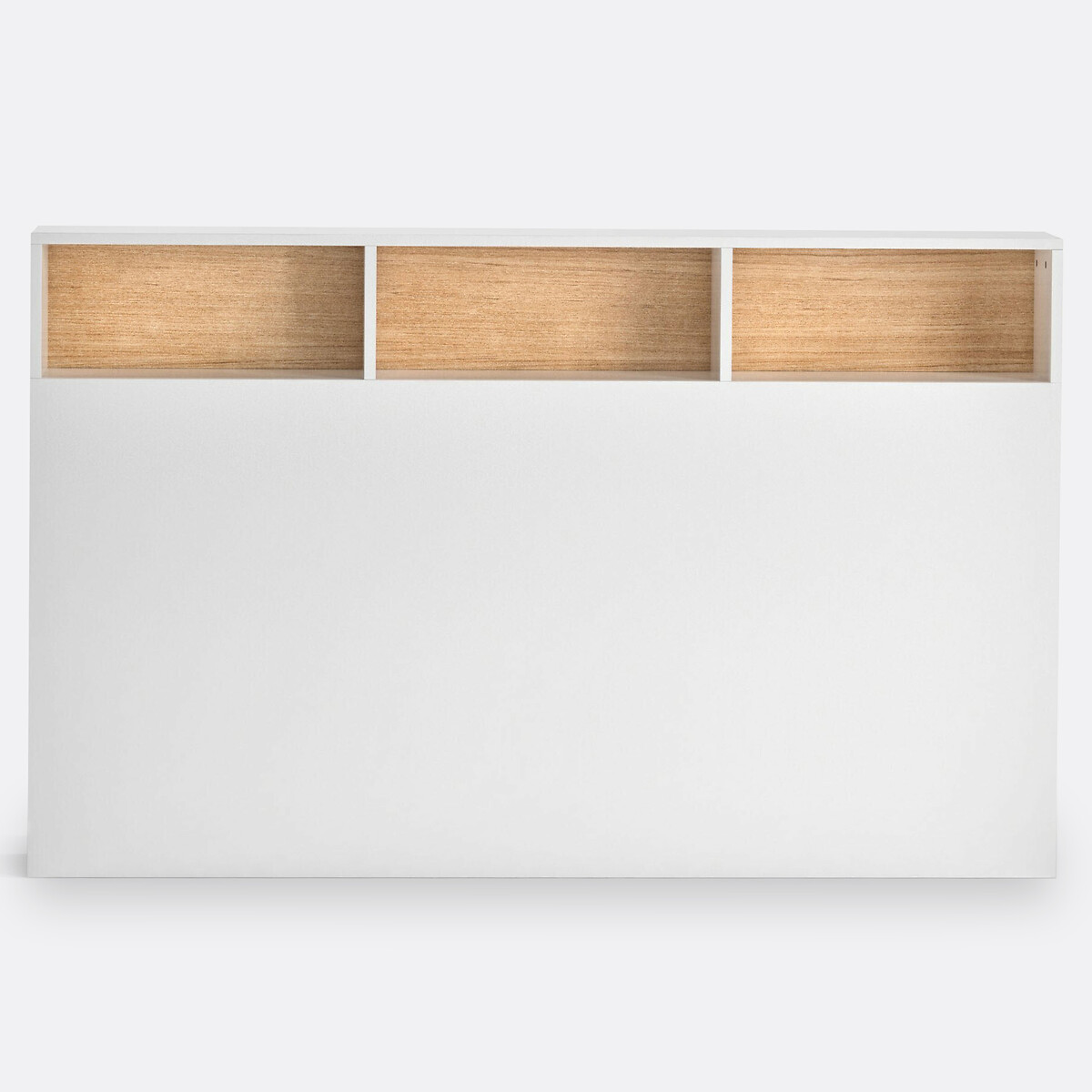Tête de lit multi-rangements, BIFACE blanc, LA REDOUTE INTERIEURS