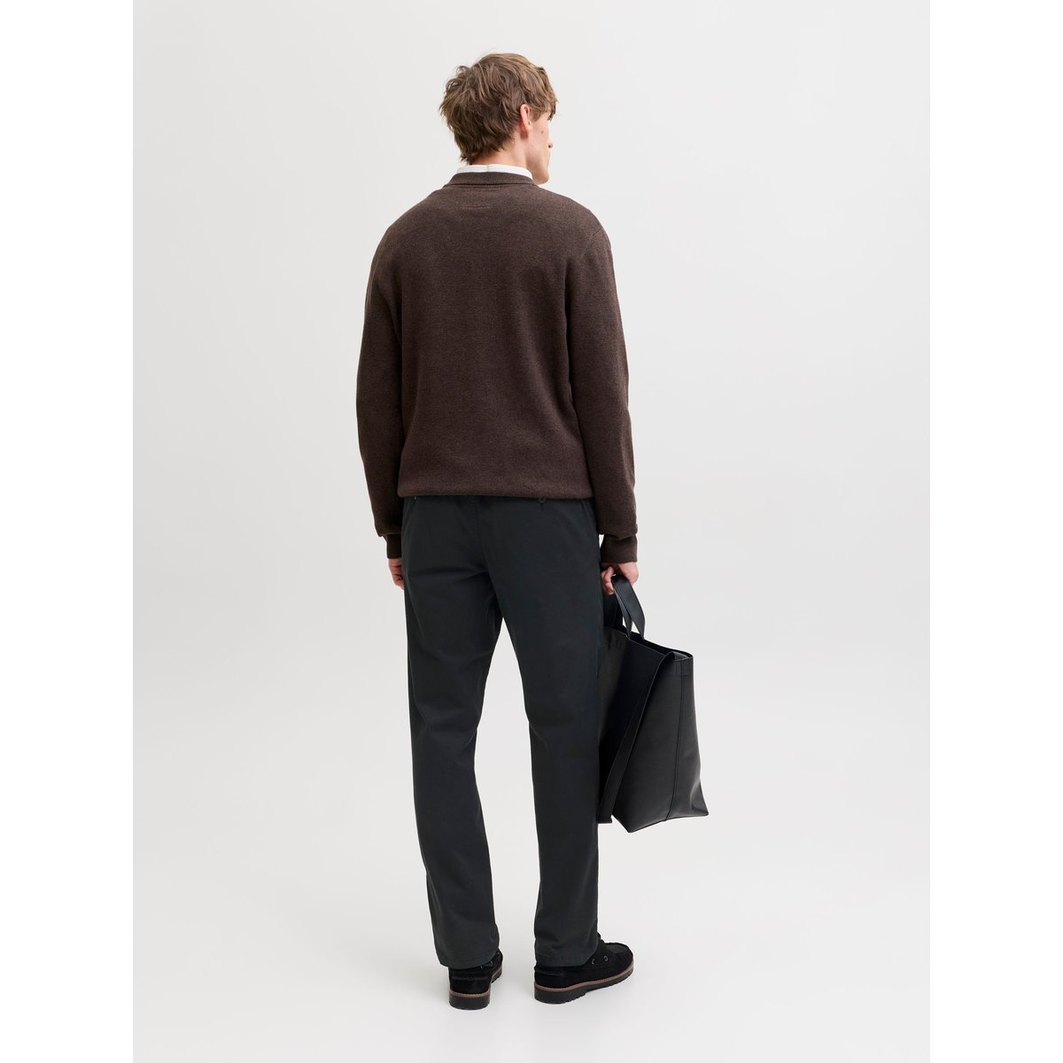 Pantalon chino, VANCE noir, JACK & JONES