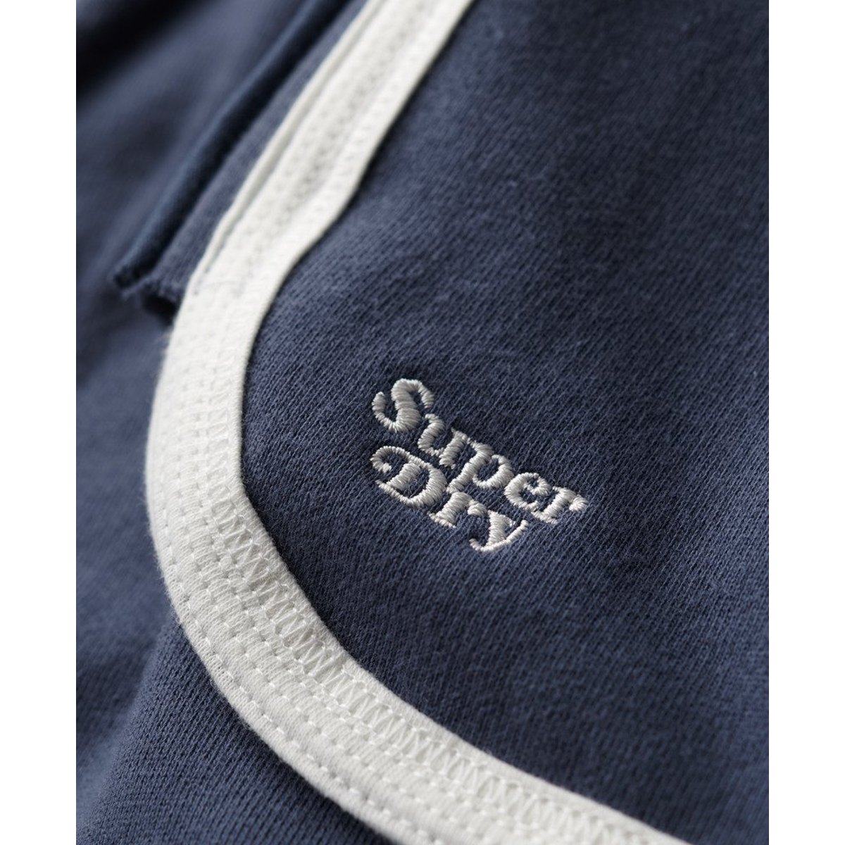 Athletic Essentials Logo Racer Shorts bleu marine matelot, SUPERDRY
