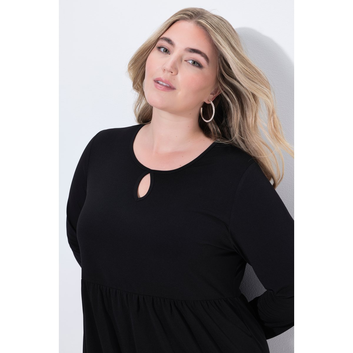 Robe maxi avec poches noir, ULLA POPKEN