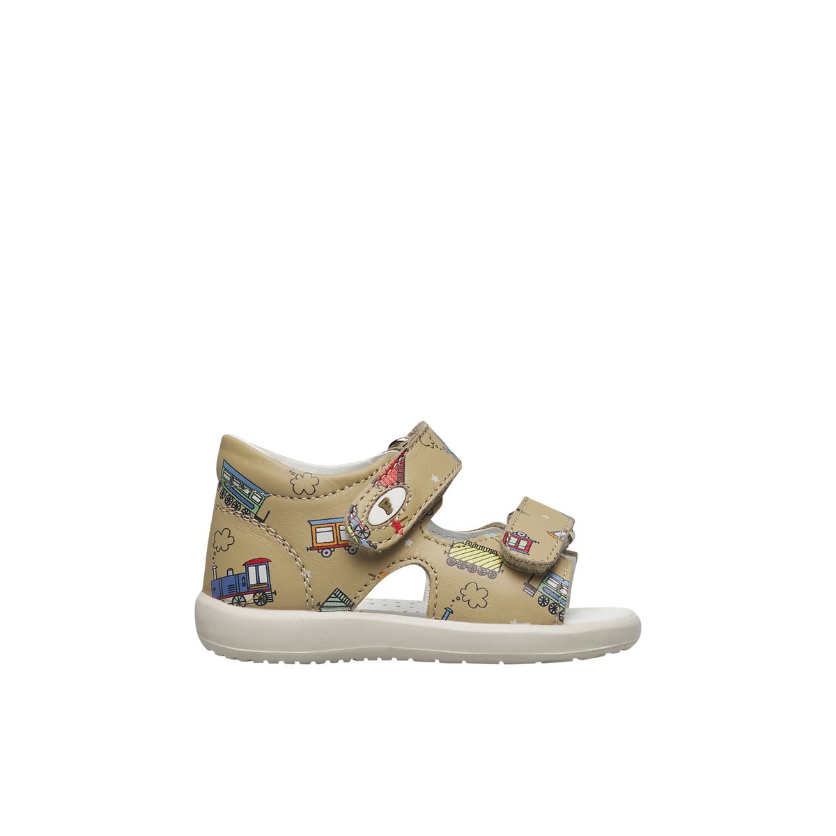 Sandales en cuir NEW RIVER marron clair-, FALCOTTO