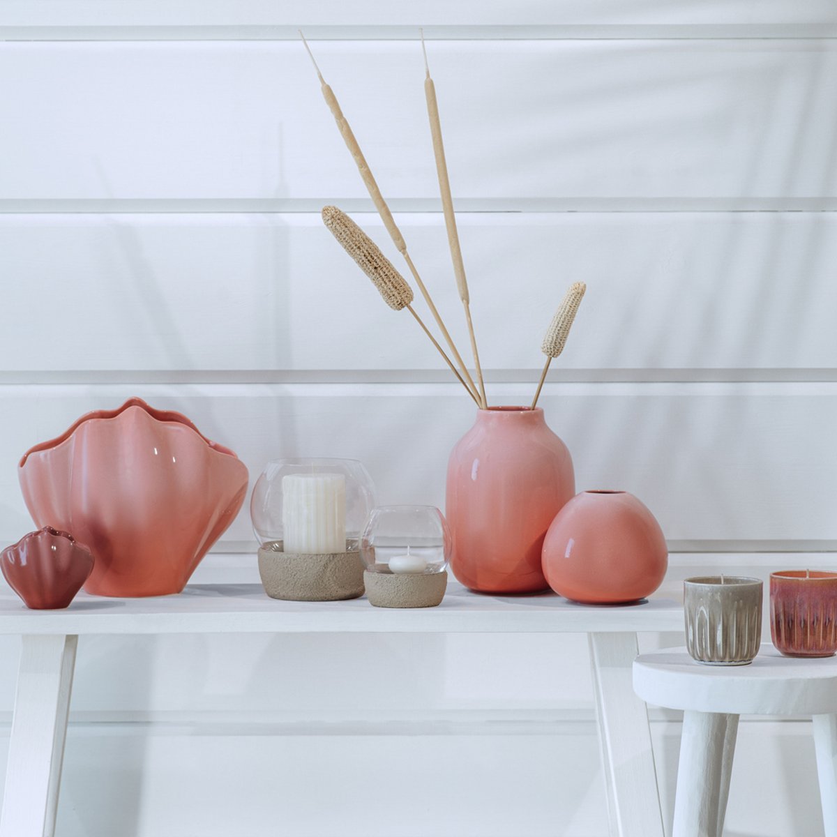 Vase Coquillage PERLEMOR rose pâle, LIKE. BY VILLEROY & BOCH